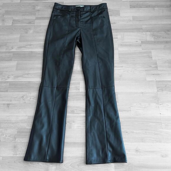 Milly Hellena Faux Leather Pants Size 24 - Picture 5 of 10